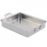 Bon Chef 60013G Stainless Steel Grill for Cucina Small Food Pan - 10 7/8