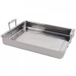 Bon Chef 60013G Stainless Steel Grill for Cucina Small Food Pan - 10 7/8