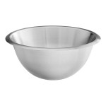 Matfer Bourgeat 3.7 Qt. Stainless Steel Hemispherical Mixing Bowl 703025