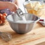 Matfer Bourgeat 3.7 Qt. Stainless Steel Hemispherical Mixing Bowl 703025