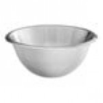 Matfer Bourgeat 3.7 Qt. Stainless Steel Hemispherical Mixing Bowl 703025