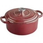 Valor 4 Qt. Merlot Enameled Cast Iron Dutch Oven Valor 4 Qt. Merlot Enameled Cast Iron Dutch Oven