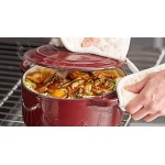 Valor 4 Qt. Merlot Enameled Cast Iron Dutch Oven Valor 4 Qt. Merlot Enameled Cast Iron Dutch Oven