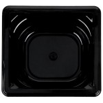 Vollrath 9064420 Super Pan® 1/6 Size Black High Heat Plastic Food Pan - 4 Vollrath 9064420 Super Pan® 1/6 Size Black High Heat Plastic Food Pan - 4