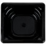 Vollrath 9064420 Super Pan® 1/6 Size Black High Heat Plastic Food Pan - 4 Vollrath 9064420 Super Pan® 1/6 Size Black High Heat Plastic Food Pan - 4
