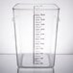 Rubbermaid® 22 Qt. Clear Square Polycarbonate Food Storage Container Rubbermaid® 22 Qt. Clear Square Polycarbonate Food Storage Container