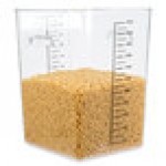 Rubbermaid® 22 Qt. Clear Square Polycarbonate Food Storage Container Rubbermaid® 22 Qt. Clear Square Polycarbonate Food Storage Container