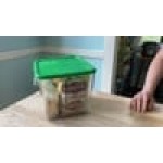 Rubbermaid® 22 Qt. Clear Square Polycarbonate Food Storage Container Rubbermaid® 22 Qt. Clear Square Polycarbonate Food Storage Container