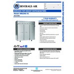 Beverage-Air HRS3HC-1S Horizon Series 78