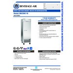 Beverage-Air RB23HC-1S 27 Beverage-Air RB23HC-1S 27