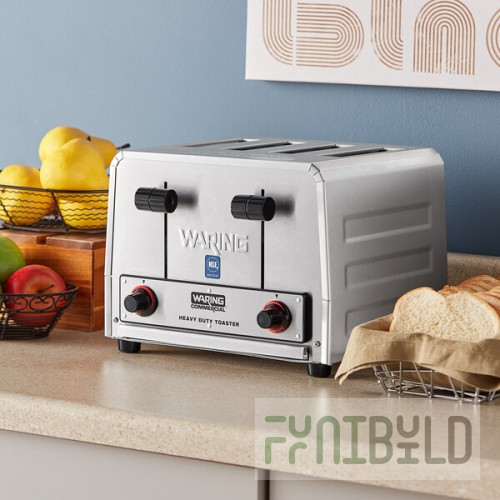 Waring WCT800 Heavy Duty 4 Slice Commercial Toaster 2200W