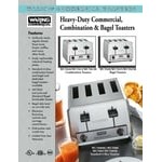 Waring WCT800 Heavy Duty 4 Slice Commercial Toaster 2200W Waring WCT800 Heavy Duty 4 Slice Commercial Toaster 2200W