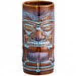Tuxton GZ3-160 Glacier 16 oz. Ceramic Tiki Mug - 12/Pack