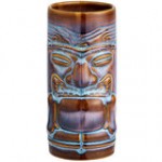 Tuxton GZ3-160 Glacier 16 oz. Ceramic Tiki Mug - 12/Pack