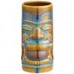 Tuxton GZ3-160 Glacier 16 oz. Ceramic Tiki Mug - 12/Pack