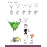 Libbey 9 oz. Boost Stackable Stemless Martini Glass - 12/Case