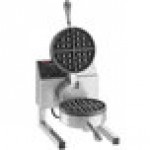 Nemco 7020A-S208 SilverStone Non-Stick Belgian Waffle Maker with Removable Grids - 208V