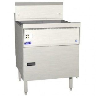 Pitco® FBG18-D Natural Gas 42-65 lb. Flat Bottom Floor Fryer with Digital Controls - 100,000 BTU Pitco® FBG18-D Natural Gas 42-65 lb. Flat Bottom Floor Fryer with Digital Controls - 100,000 BTU