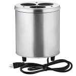 Carnival King RBW-35 Triple 16-24 oz. Sauce / Topping Bottle Warmer - 550W, 120V Carnival King RBW-35 Triple 16-24 oz. Sauce / Topping Bottle Warmer - 550W, 120V
