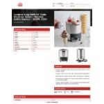 Carnival King RBW-35 Triple 16-24 oz. Sauce / Topping Bottle Warmer - 550W, 120V Carnival King RBW-35 Triple 16-24 oz. Sauce / Topping Bottle Warmer - 550W, 120V