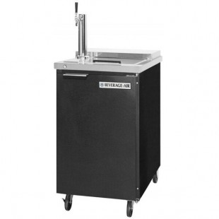 Beverage-Air BM23HC-C-B Single Tap Club Top Kegerator Beer Dispenser - Black, (1) 1/2 Keg Capacity Beverage-Air BM23HC-C-B Single Tap Club Top Kegerator Beer Dispenser - Black, (1) 1/2 Keg Capacity