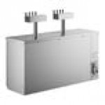 Avantco UDD-3-HC-S (2) Four Tap Kegerator Beer Dispenser - Stainless Steel, (3) 1/2 Keg Capacity