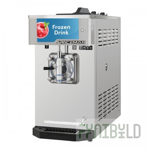 Spaceman 6650-CL 12.7 Qt. Single High Output Countertop Slushy / Granita Frozen Drink Machine - 115V