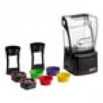 Blendtec SNBS2C2901-B1L Stealth 895 3.8 hp Nitro Blender with Frothing Micronizers, Sound Enclosure, and Jarless Blending - 120V