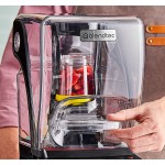 Blendtec SNBS2C2901-B1L Stealth 895 3.8 hp Nitro Blender with Frothing Micronizers, Sound Enclosure, and Jarless Blending - 120V