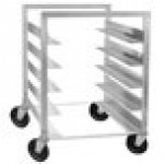 Cambro UGNPR21H18480 Camshelving® GN 2/1 Half Size 18 Pan Trolley Rack with Casters - Unassembled
