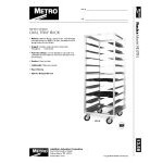 Metro RD27N 10 Pan End Load Oval Tray Rack - Assembled