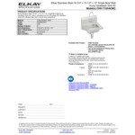 Zurn Elkay CHS1716SACMC 16 3/4