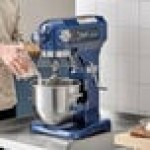 Waring Luna WSM10LT 10 Qt. Planetary Stand Mixer with Guard, Timer, and Standard Accessories - 120V, 3/4 hp Waring Luna WSM10LT 10 Qt. Planetary Stand Mixer with Guard, Timer, and Standard Accessories - 120V, 3/4 hp