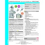Robot Coupe R752VV Variable Speed Combination Food Processor with 8 Qt. / 7.5 Liter Cutter Bowl and Vegetable Prep - 120V, 1 Phase, 2 hp