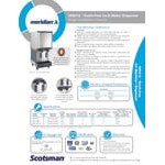 Scotsman HID312AX-1A Meridian® Air-Cooled Countertop Nugget Ice Machine and Water Dispenser with Hands-Free Dispensing - 12 lb. Bin Capacity Scotsman HID312AX-1A Meridian® Air-Cooled Countertop Nugget Ice Machine and Water Dispenser with Hands-Free Dispensing - 12 lb. Bin Capacity