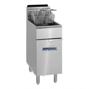 Imperial Range IFS-2525LP Liquid Propane 25 lb. Tube Fired Split Pot Fryer - 140,000 BTU Imperial Range IFS-2525LP Liquid Propane 25 lb. Tube Fired Split Pot Fryer - 140,000 BTU