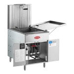 Avantco FBF1824LP Gas 110-125 lb. Flat Bottom Funnel Cake / Donut Fryer - 90,000 BTU Avantco FBF1824LP Gas 110-125 lb. Flat Bottom Funnel Cake / Donut Fryer - 90,000 BTU