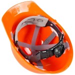 Cordova Duo Safety Orange Cap Style Hard Hat with 6-Point Ratchet Suspension Cordova Duo Safety Orange Cap Style Hard Hat with 6-Point Ratchet Suspension