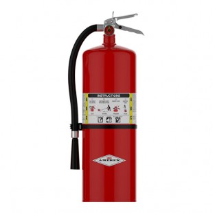Amerex FE A411 20 lb. Dry Chemical ABC Fire Extinguisher with Wall Bracket 11213 - UL Rating 10A:120B:C Amerex FE A411 20 lb. Dry Chemical ABC Fire Extinguisher with Wall Bracket 11213 - UL Rating 10A:120B:C