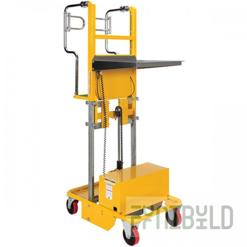 Vestil Yellow Steel Electric Order Picker EOP-440 - 440 lb. Capacity