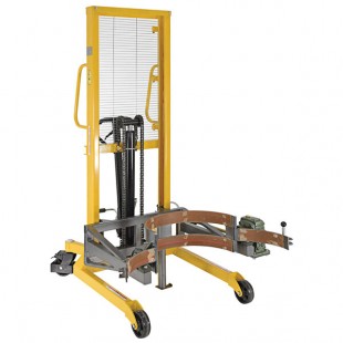 Vestil Steel 550 lb. 55 Gallon Drum Lifter / Transporter with 59 Vestil Steel 550 lb. 55 Gallon Drum Lifter / Transporter with 59