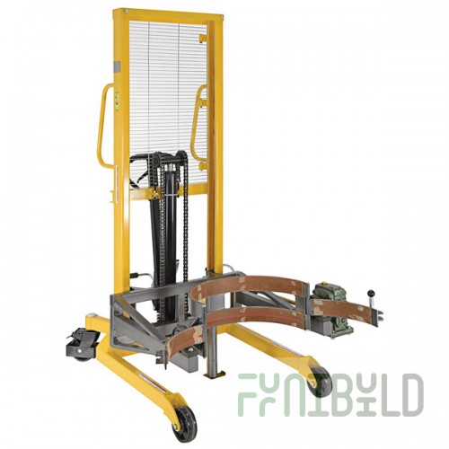 Vestil Steel 550 lb. 55 Gallon Drum Lifter / Transporter with 59