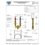 T&S MV-0771-12N-BV Washdown Station with 3/4