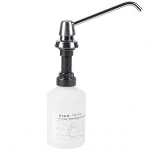 Bobrick B-82216 Deck Mounted 20 oz. Liquid Soap Dispenser