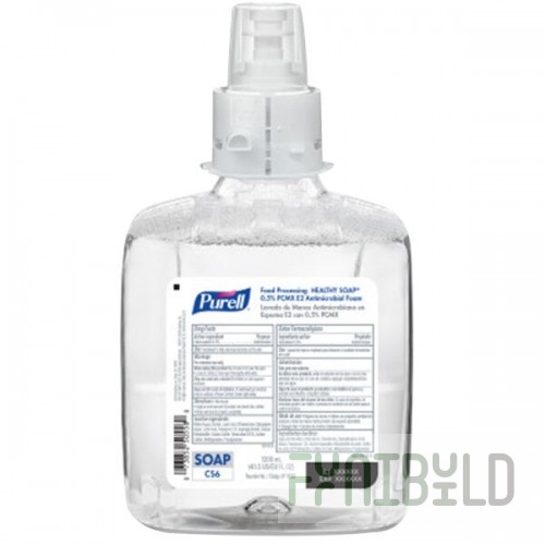 PURELL® 6582-02 Healthy Soap® Food Processing CS6 1200 mL Antimicrobial Foaming Hand Soap - 2/Case