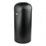 Tramontina 81200/025 18 Gallon Stainless Steel Round Indoor Decorative Trash Can with Open Dome Lid Tramontina 81200/025 18 Gallon Stainless Steel Round Indoor Decorative Trash Can with Open Dome Lid