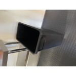 Lavex 16 Gallon Gray Slim Rectangular Trash Can Lavex 16 Gallon Gray Slim Rectangular Trash Can