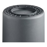 Advantage Supplies 20 Gallon Gray Round Commercial Trash Can Advantage Supplies 20 Gallon Gray Round Commercial Trash Can