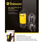 Tornado Aircomfort 93014B 10 Qt. Backpack Vacuum with HEPA Filtration - 120V Tornado Aircomfort 93014B 10 Qt. Backpack Vacuum with HEPA Filtration - 120V