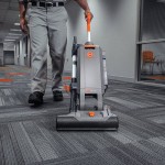 Hoover CH54115 HushTone 15+ Commercial Bagged Upright Vacuum Cleaner with Intellibelt - 1200W